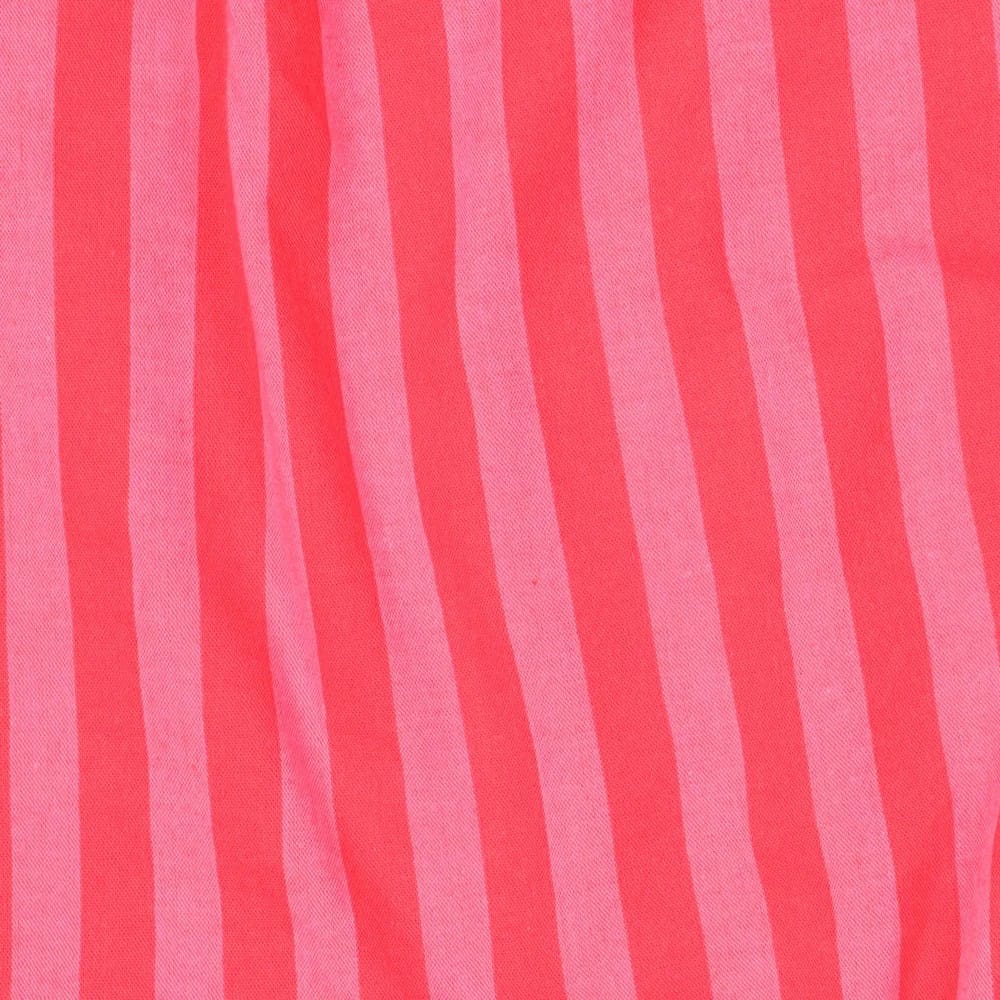 Yarn dyed poplin roze