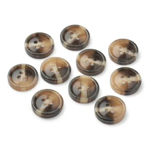 Knopen beige bruin