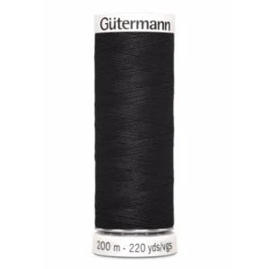 Naaigaren Gütermann – zwart (000)