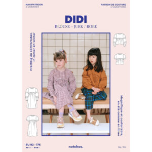 Patroon Didi blouse en jurk - Notches