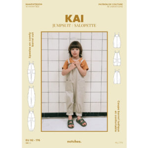 Patroon Kai salopette - Notches