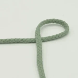 Rond koord - dusty groen