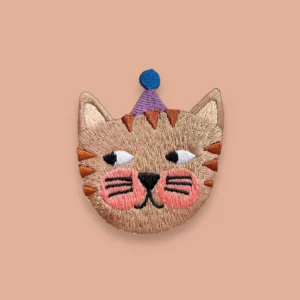 Strijkapplicatie - Kat - HejPatches