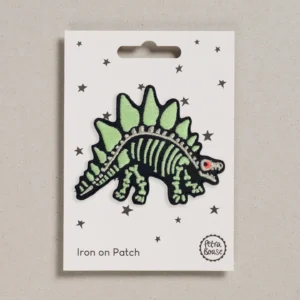 Strijkapplicatie - Groene dino - Petra Boase