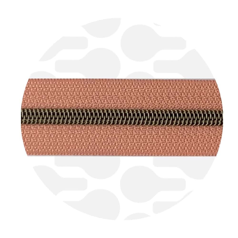 Zipper Zoo – Rits melon blush - 1 meter