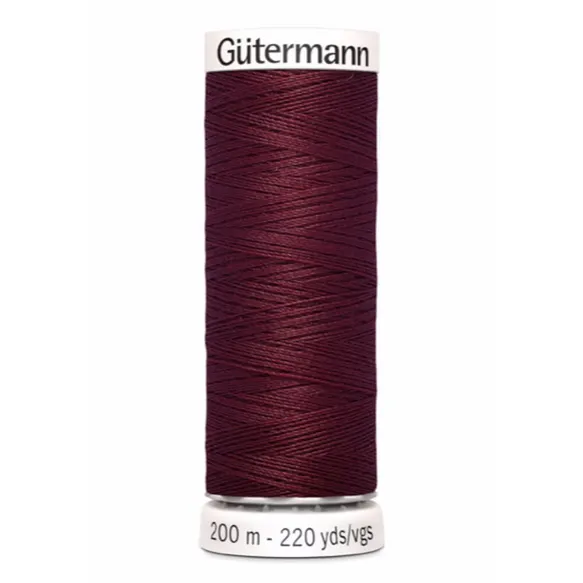 Naaigaren Gütermann - bordeaus (369)