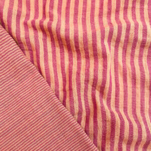 Hydrofiel perzik en roze strepen