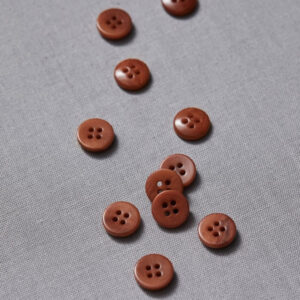 MeetMILK – Corozo knoop 11mm rust