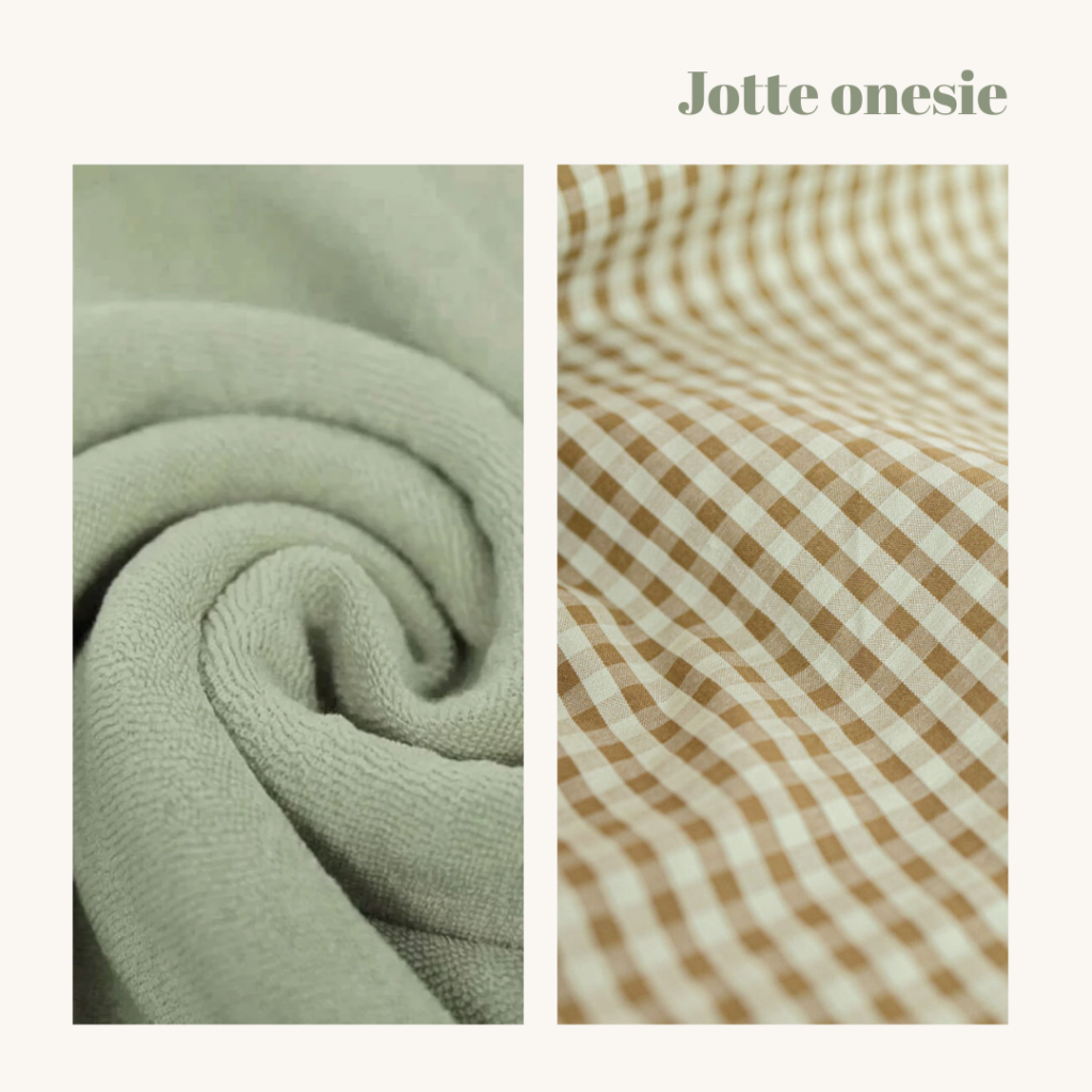 Naaipakket onesie Jotte - mintgroen