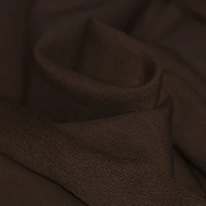 French terry - choco bruin