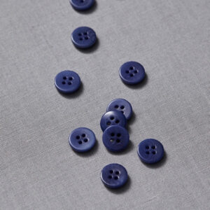 MeetMILK – Corozo knoop 11mm blauw