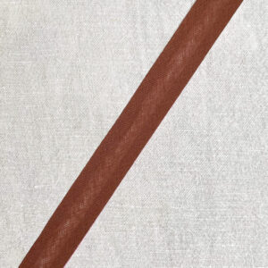 Biaisband katoen 20mm – bruin (963)