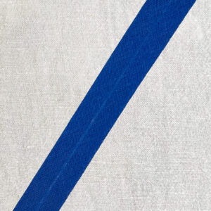 Biaisband katoen 20mm – kobalt (215)