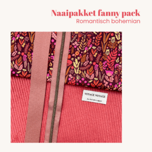 Naaipakket fanny pack - romantisch bohemian