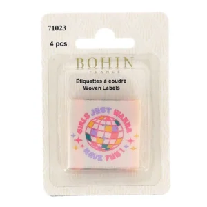 Bohin labels – girls wanna have fun