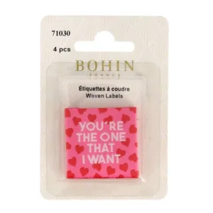 Bohin labels – you are the one