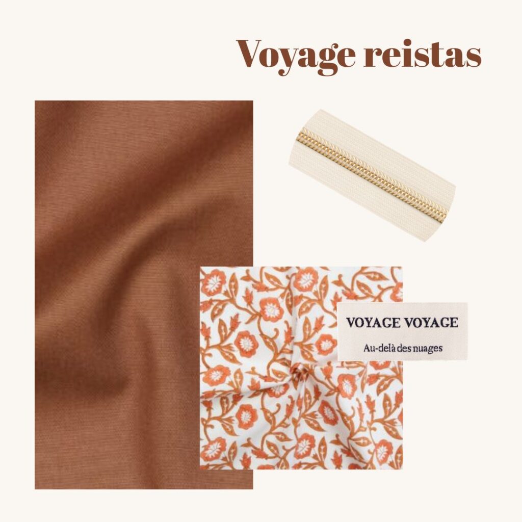 Naaipakket reistas - spicy bloemen