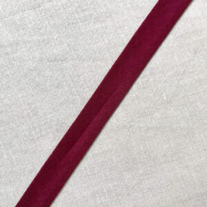 Biaisband katoen 20mm – donkerrood (710)