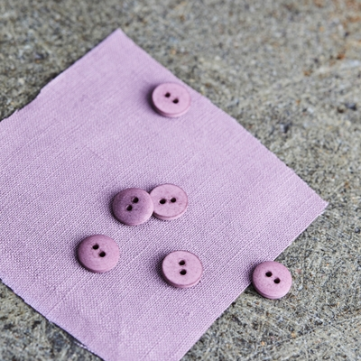 Mind the MAKER – Curb cotton knoop 11mm lila