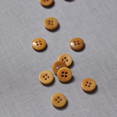 MeetMILK – Corozo knoop 11mm amber