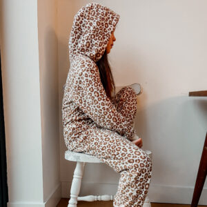 Naaipakket onesie Jotte - panter