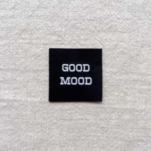 Loop&Label - Love zwart wit - klein label