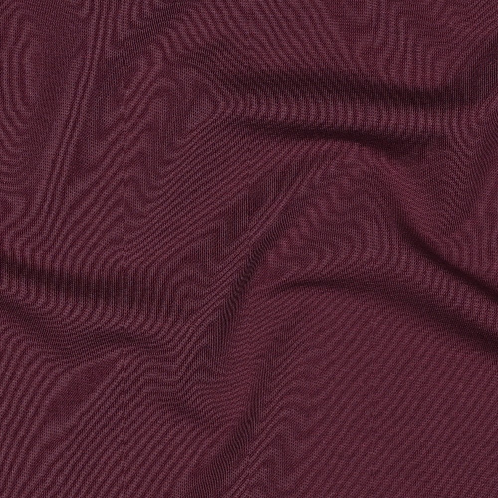 French terry - aubergine