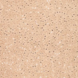 Teddy pailletten – zand